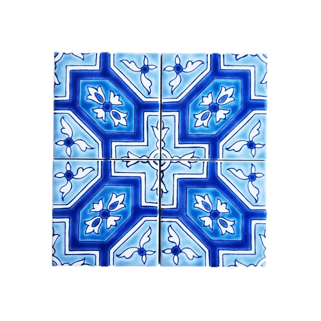 DS Acapulco Blue 4"x4"