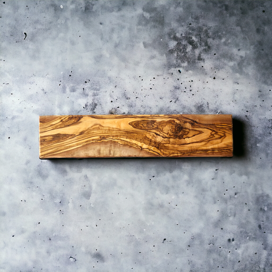 Olive Wood Magnetic knife holder