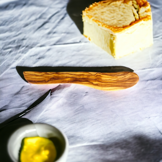 Olive Wood butter/cheese Spreader