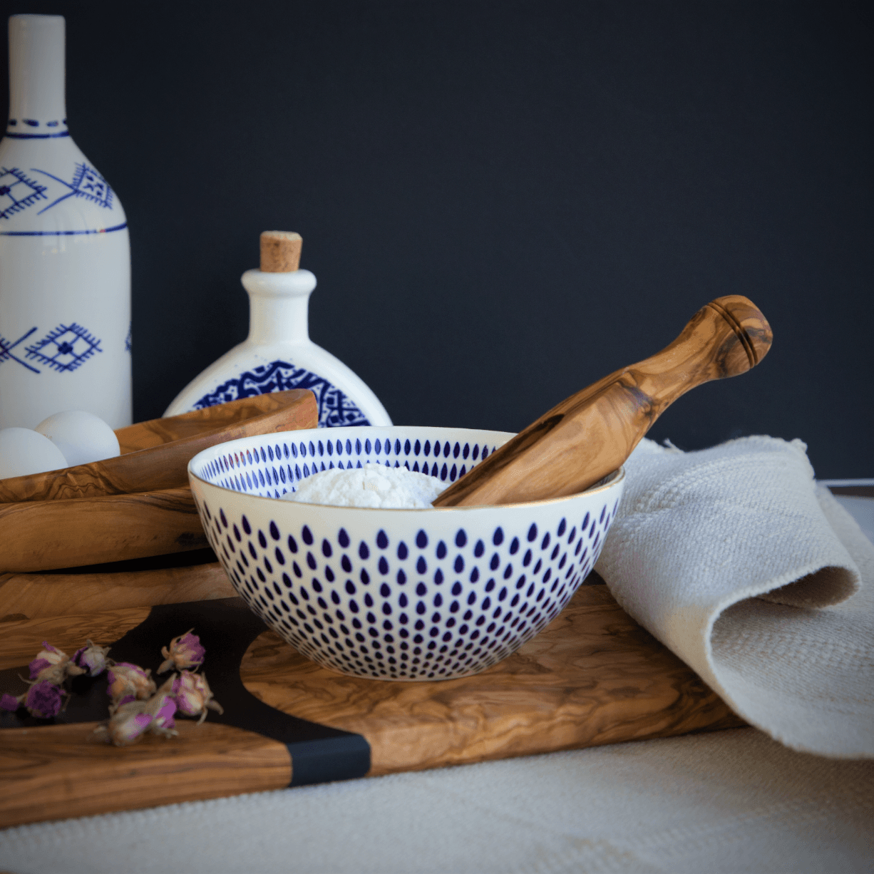 Olive Wood Scoop - dyarihandcrafts