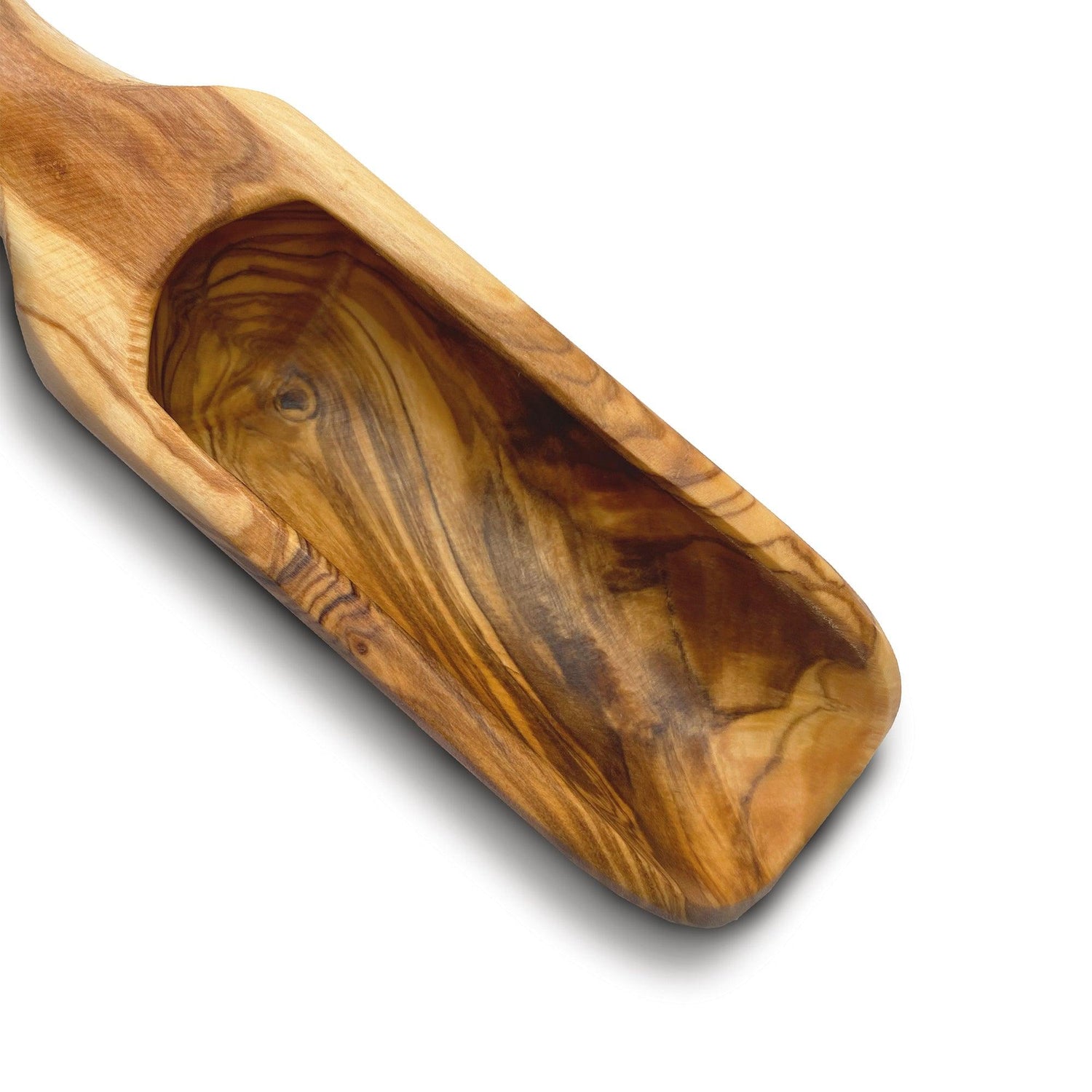 Olive Wood Scoop - dyarihandcrafts
