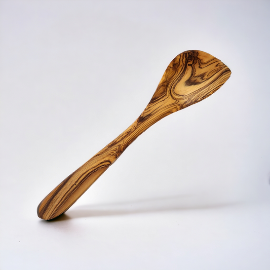 Olive Wood Corner Spoon